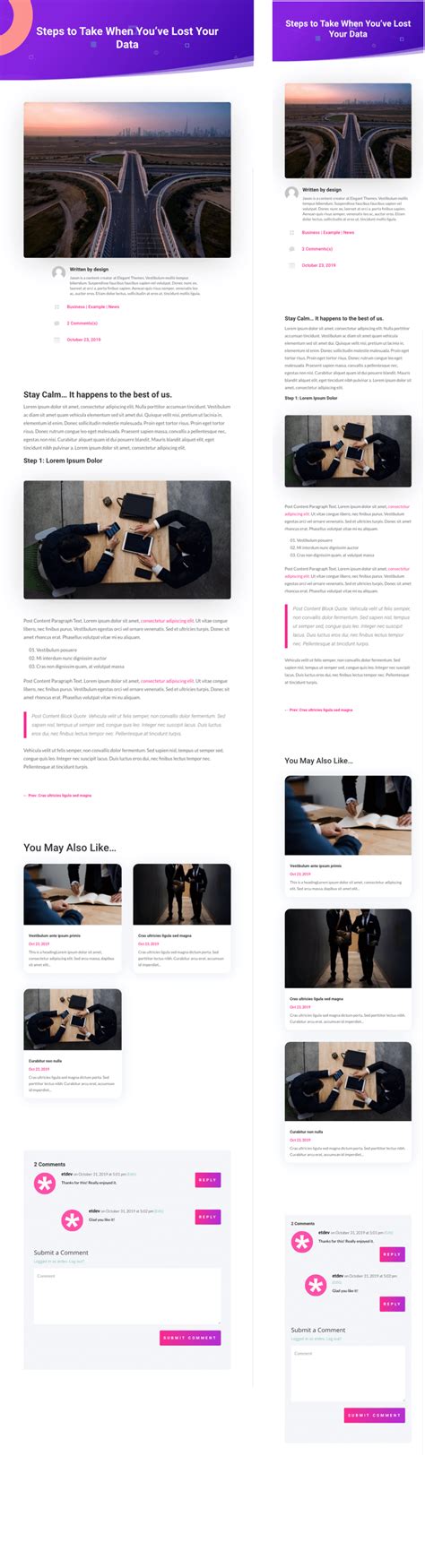 Image result for Divi Blog Post Layout Ideas