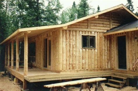 Image result for Stockade Style Log Cabin