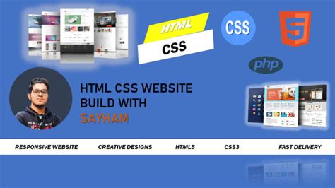 Image result for Create Website HTML/CSS PHP