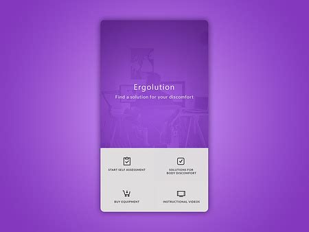 Image result for Simple Home Screen UI Design