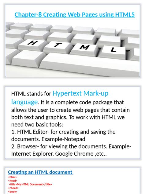 Basic HTML Coding for Grade 6 に対する画像結果