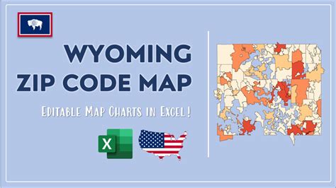 Image result for Wyoming Zip Code Map