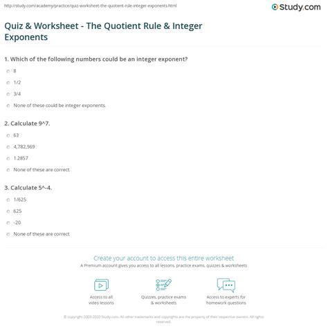 Résultat d’images pour Quotient Rule with Negative Exponents Problems