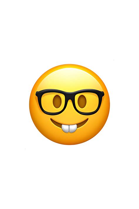 Image result for Nerd Emoji Mask