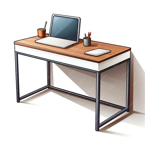 Toradh íomhá ar Old Computer Desk Drawing