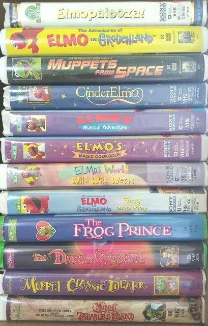 Elmo Magic Cookbook VHS に対する画像結果