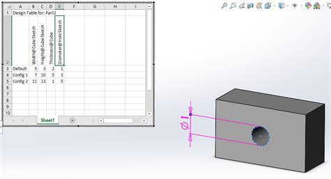 Image result for SolidWorks Drawing Properties Table
