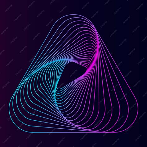 Free Vector | Abstract dynamic pattern wallpaper vector