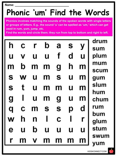 Image result for Um Worksheet