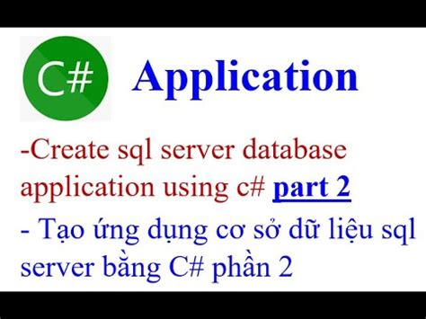 Image result for Database Making in SQL C#
