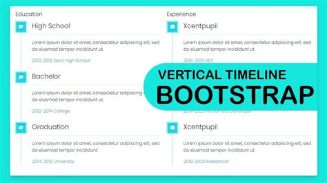 Bootstrap Timeline Vertical に対する画像結果