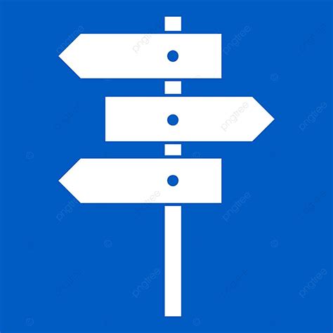 Toradh íomhá ar Direction Sign PNG Vector