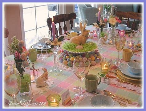 Easter Dinner Table Setting に対する画像結果