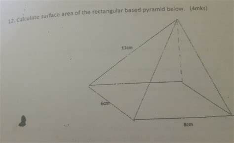 Surface Area of a Rectangular Based Pyramid に対する画像結果