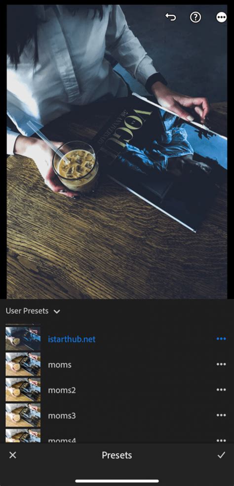 Toradh íomhá ar Install Lightroom Presets