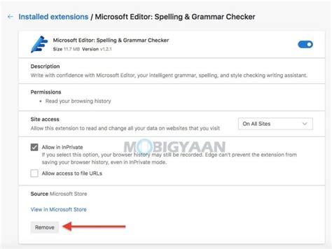 Image result for How to Uninstall Microsoft Edge Extensions