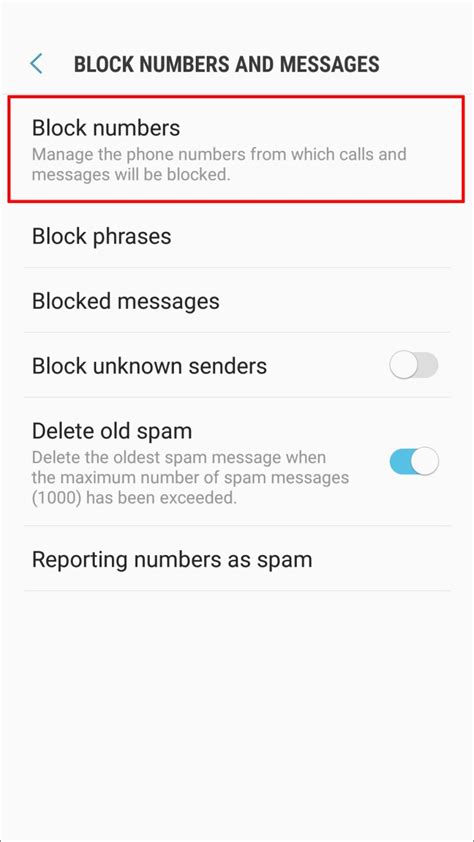 How to Block a Text Message Number On Android に対する画像結果