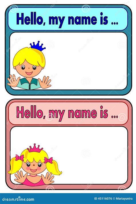 Image result for Name Tag Card