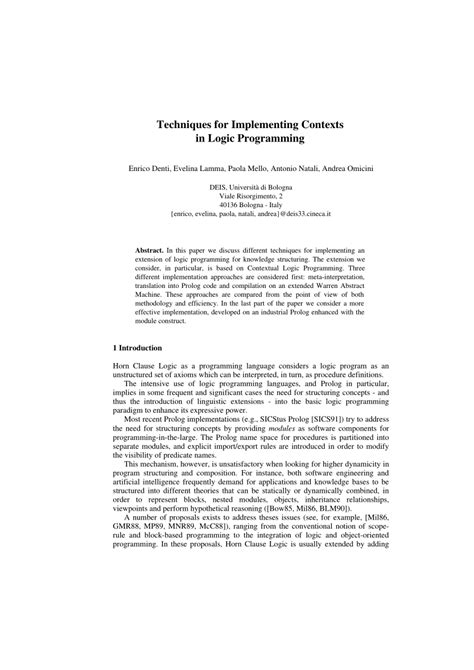 Implementing Logic Programming に対する画像結果