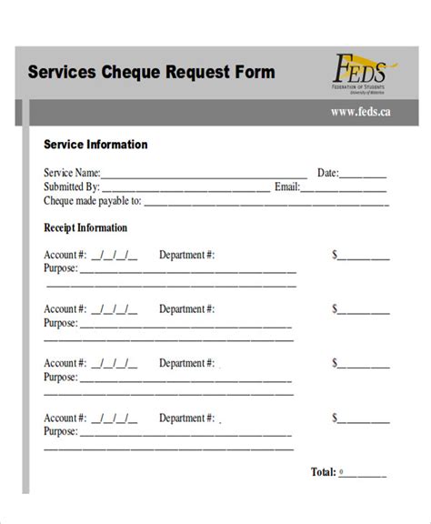 Image result for Cheque Request Form