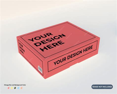 Packaging Mock Up Render に対する画像結果