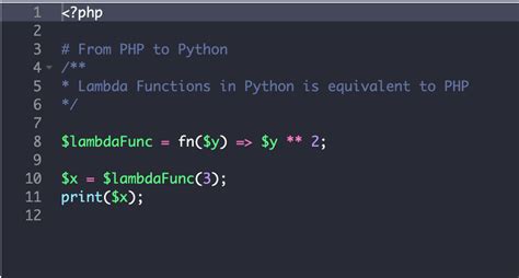 Toradh íomhá ar Python PHP Symbol