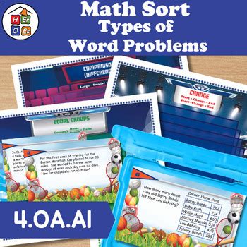 Toradh íomhá ar Types of Word Problems in Math
