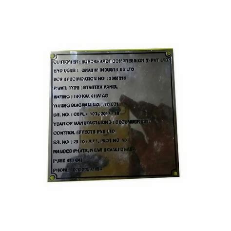 Image result for Stabilizer Name Plate