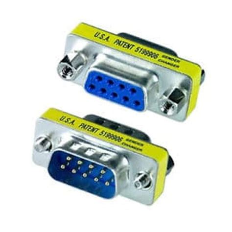 Toradh íomhá ar DB9 Konektor Gender Changer