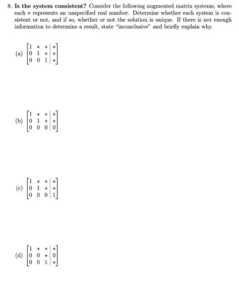 Image result for System Consistent for Matrix