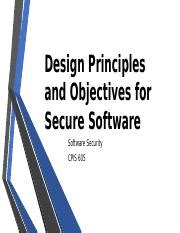 Toradh íomhá ar Principles of Secure Software Design