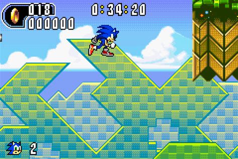 Toradh íomhá ar Sonic Advance 2 GBA