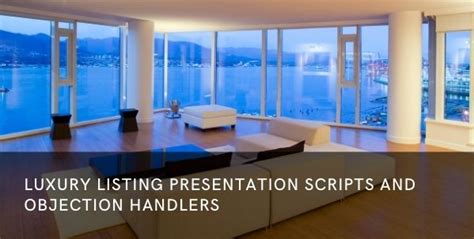 Résultat d’images pour Listing Presentation Script