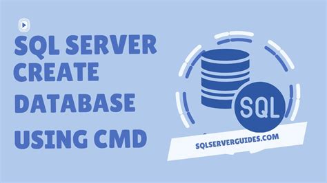 Image result for CreateDatabase in SQL Command Line