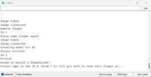 Image result for Arduino Interfacing R307