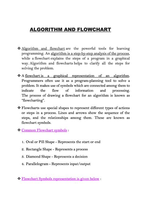 Image result for Algorithm and Flowchart in Computer System