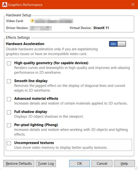 Toradh íomhá ar AutoCAD Display Error