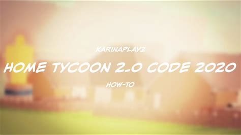 Image result for What Is the Code for Roblox Home Tycoon 2.0