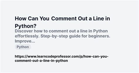 Image result for Python Inline Comment