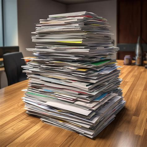 Toradh íomhá ar Paper Document Stack