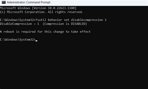Toradh íomhá ar Toggle Off NTFS File Compression