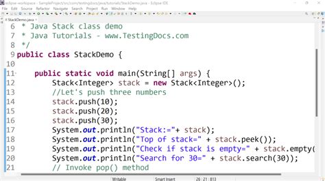 Image result for Is Stack an Objec Tin Java