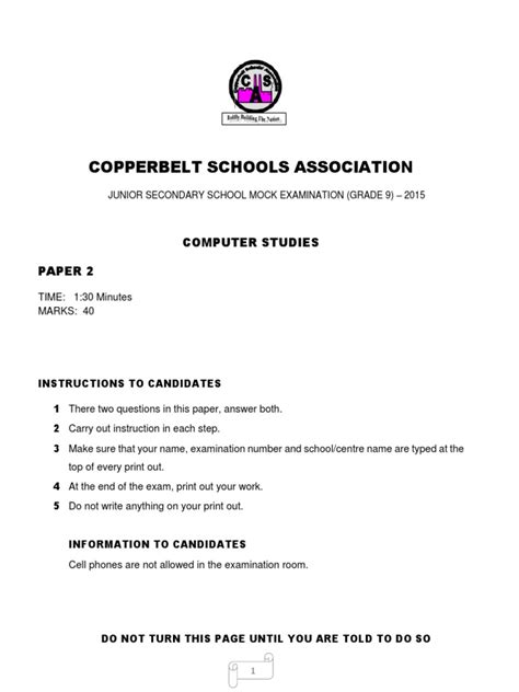 Computer Studies Paper 2 Practical に対する画像結果