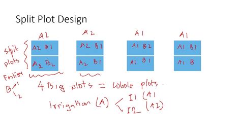 Toradh íomhá ar Split-Plot Design