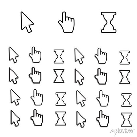 Toradh íomhá ar Computer Cursor Poster