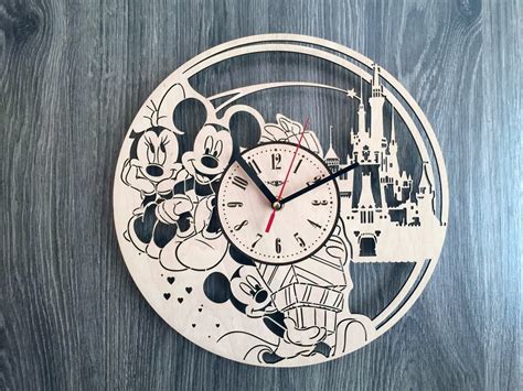 Image result for Home Made Mickey Mouse Wall Clock Ideas