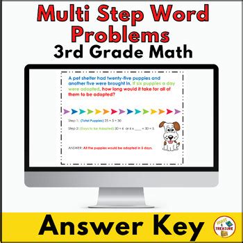 Image result for Multiple-Step Word Problems 3rd Grade