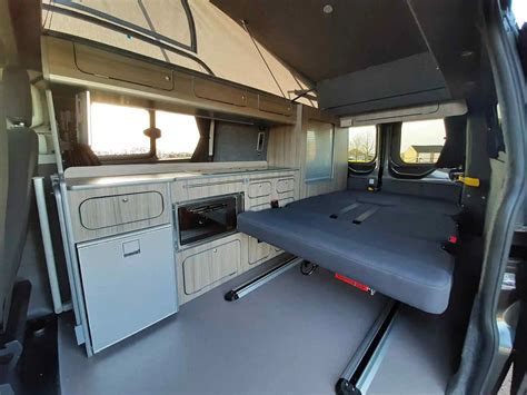 Image result for Blue Transit Custom Camper