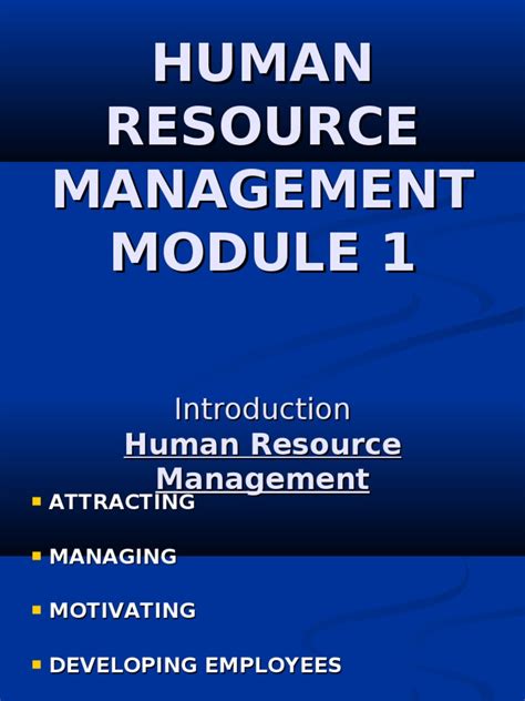 Image result for Human Resource Management Modules