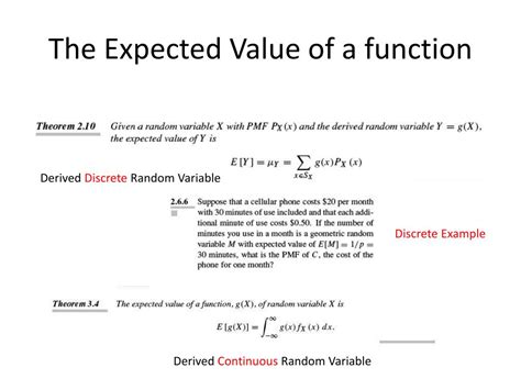 Image result for Expected Value Continuous Random Variable